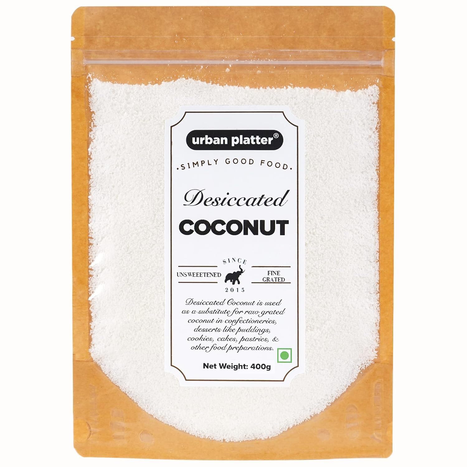 Sponsored Ad - Urban Platter Desiccated Coconut (Unsweetened), 1 Kg