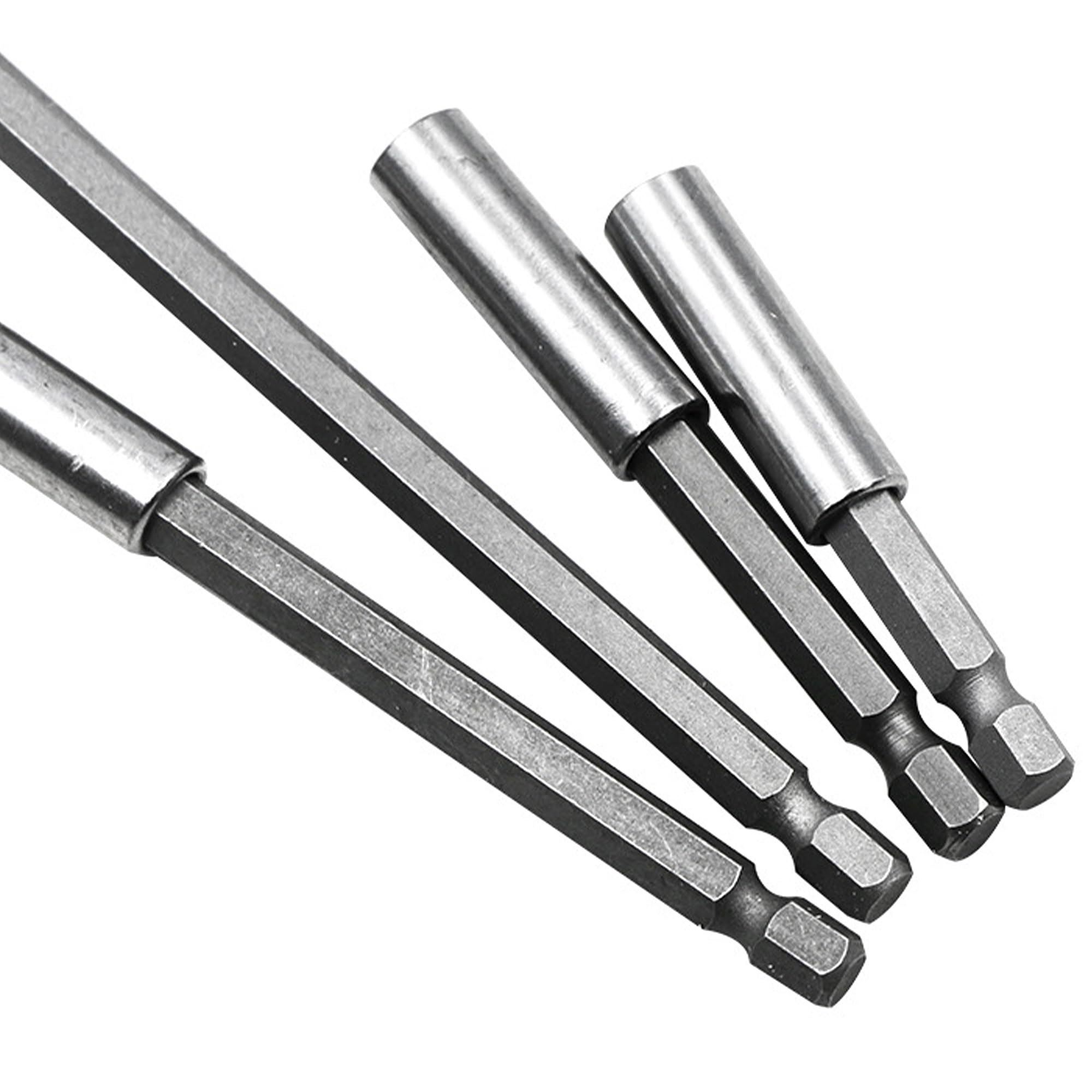 13 piezas 1/4 Bit Extension Set - Portapuntas magnético 60/100/150 mm para destornillador inalámbrico - Soporte de puntas de cambio rápido con 10 brocas