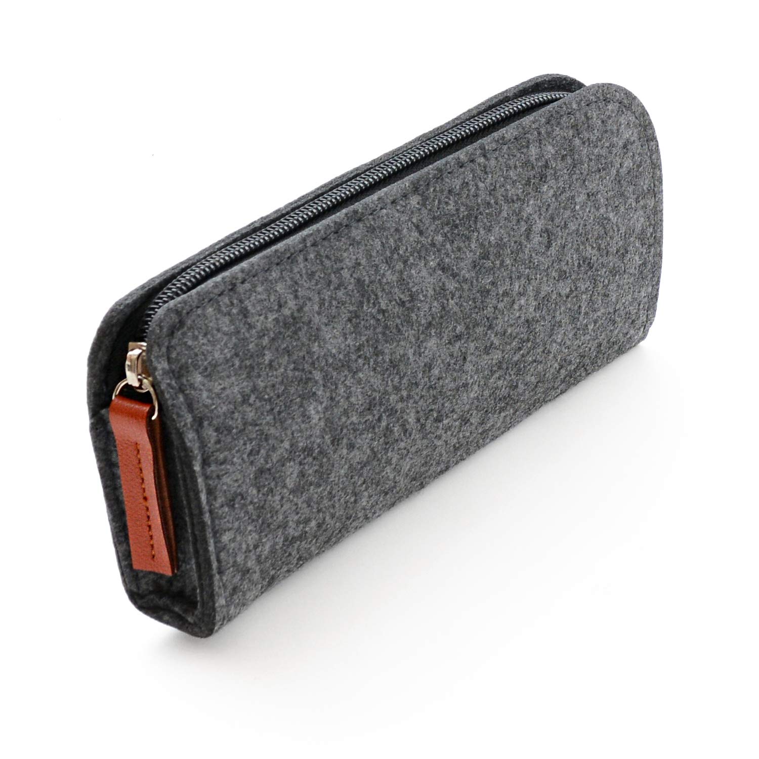 Amazon.co.jp: 筆箱 シンプル ペンケース 大容量 【 フェルト素材で