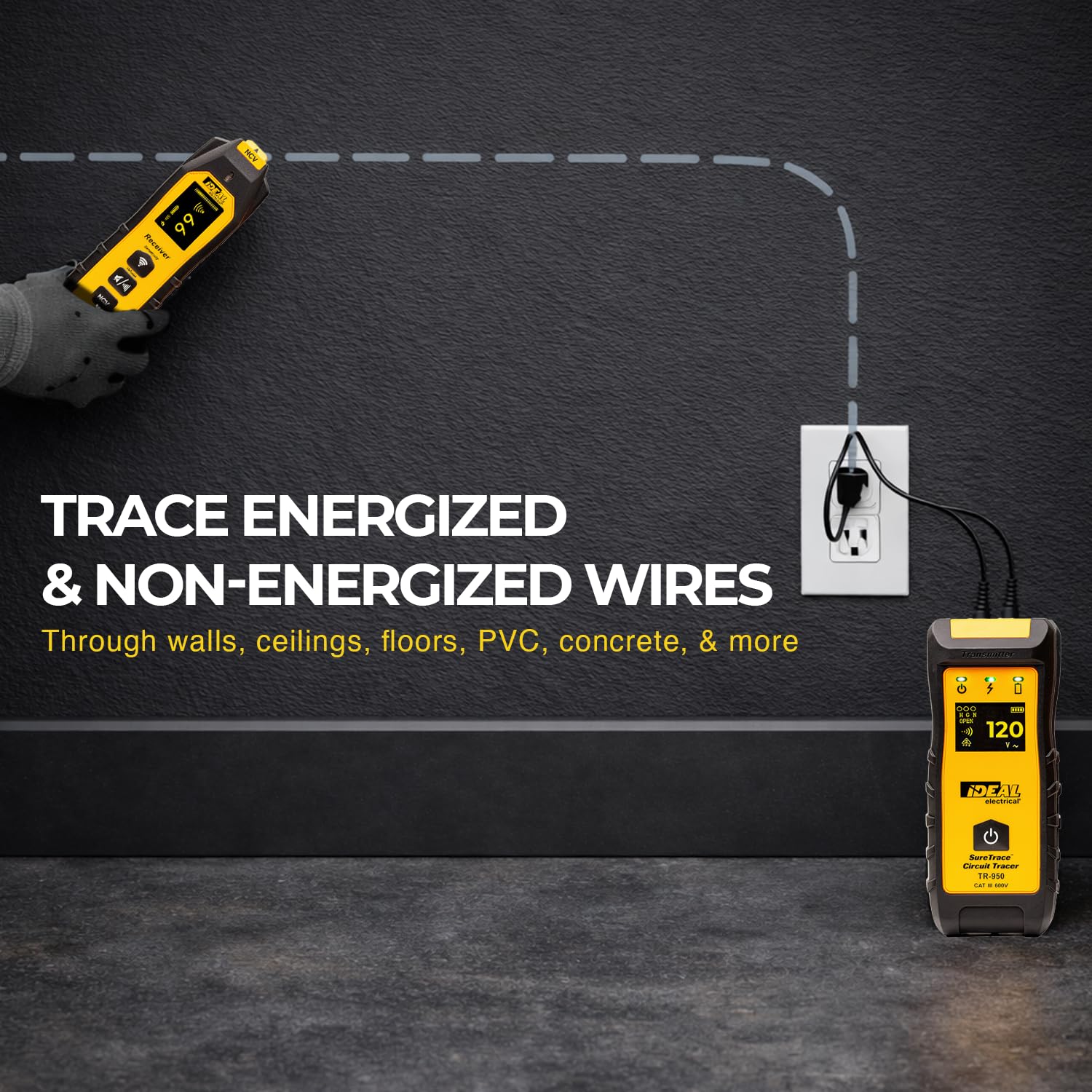 Ideal Electrical SureTrace Pro Circuit Tracer (61-950), 0-600 Volts — Amazon image 7