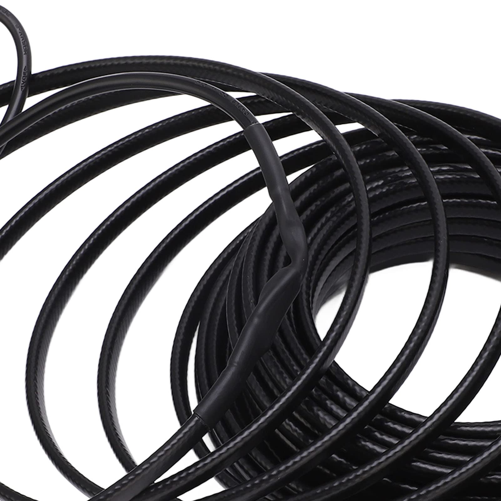 Cavo Scaldante, Cavo Scaldante Autoregolante da 20 Metri per Tubo Metallico in PVC PEX con Buona Schermatura (Spina UE 220V)