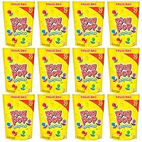 Vista 2 de Ring Pop - Piruletas a granel envueltas individualmente, paquete de fiesta variada, 20 piruletas por bolsa (caja de 12 bolsas)