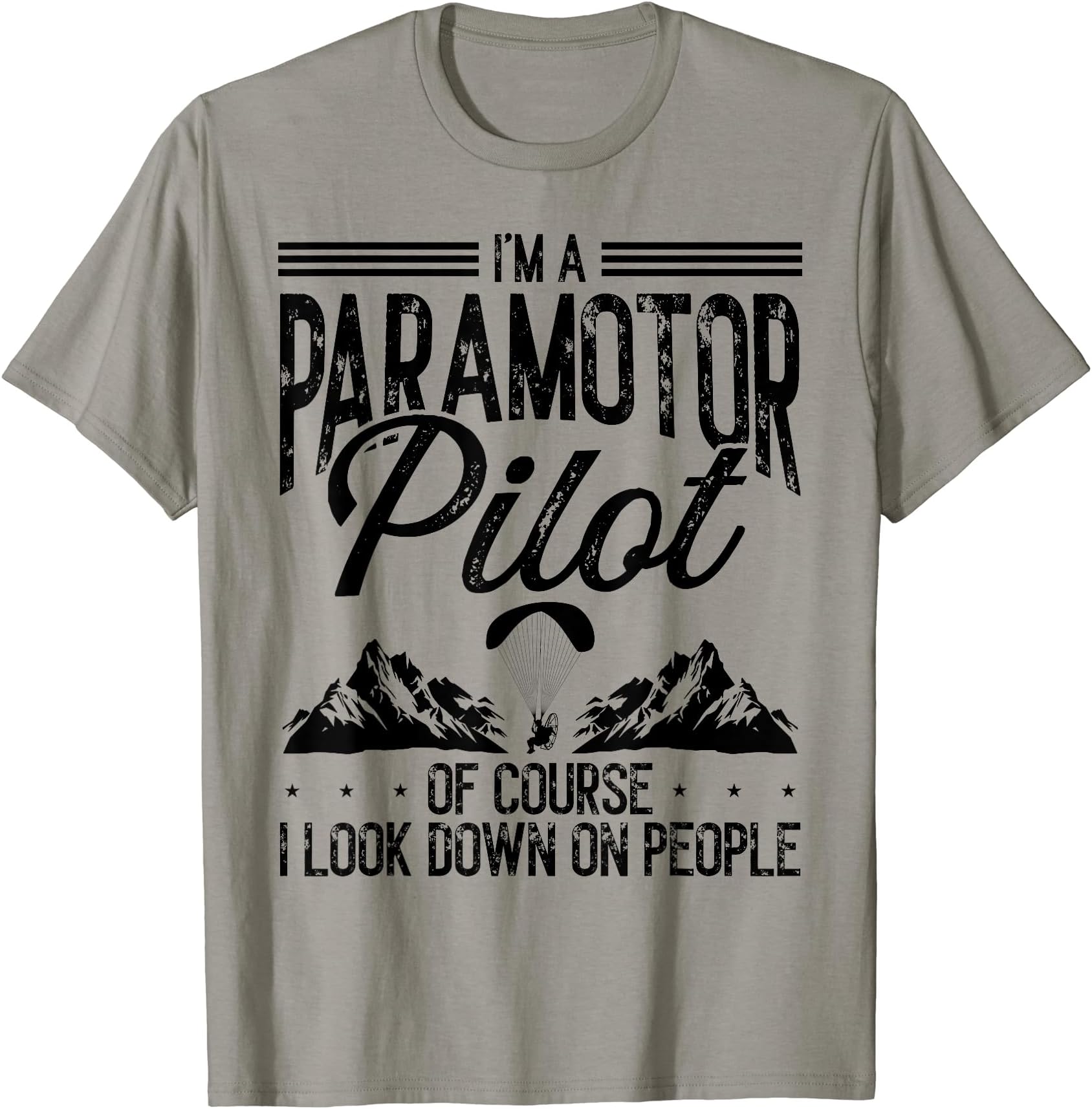 Paraglider Equipment Paramotoring Kit Paramotor Pilot T-Shirt