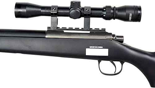 Miniatura 2 de BBTac Rifle de francotirador de airsoft VSR-10 de acción de perno potente pistola de airsoft con alcance de caza y bípod