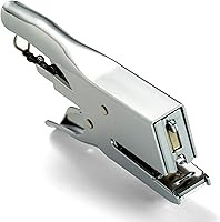 Vista 8 de Officemate Grapadora clásica de alicates, metálica, color plateado (97758)