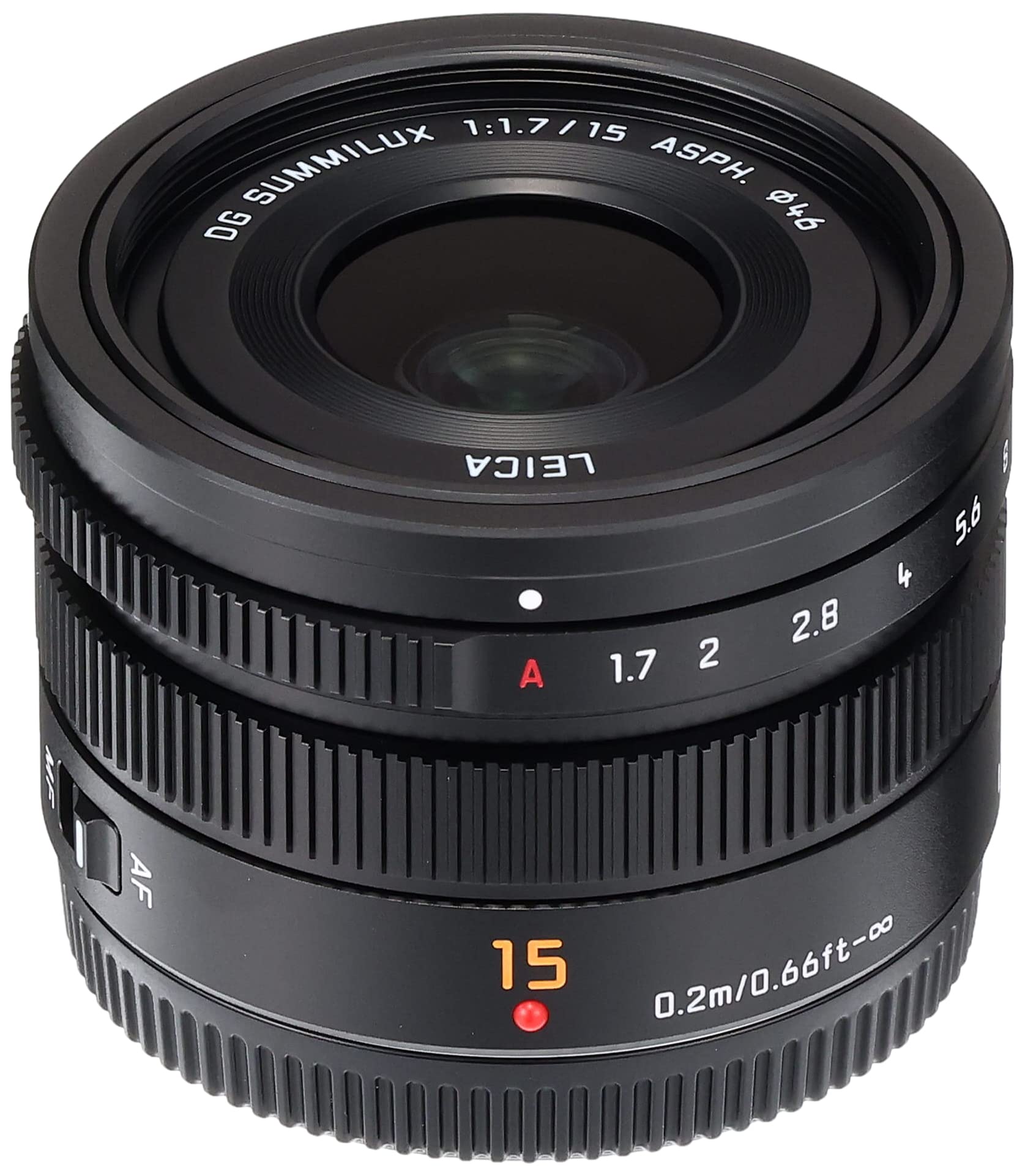 Amazon.com : Panasonic H-X015-K Monofocal Wide Angle Lens for 