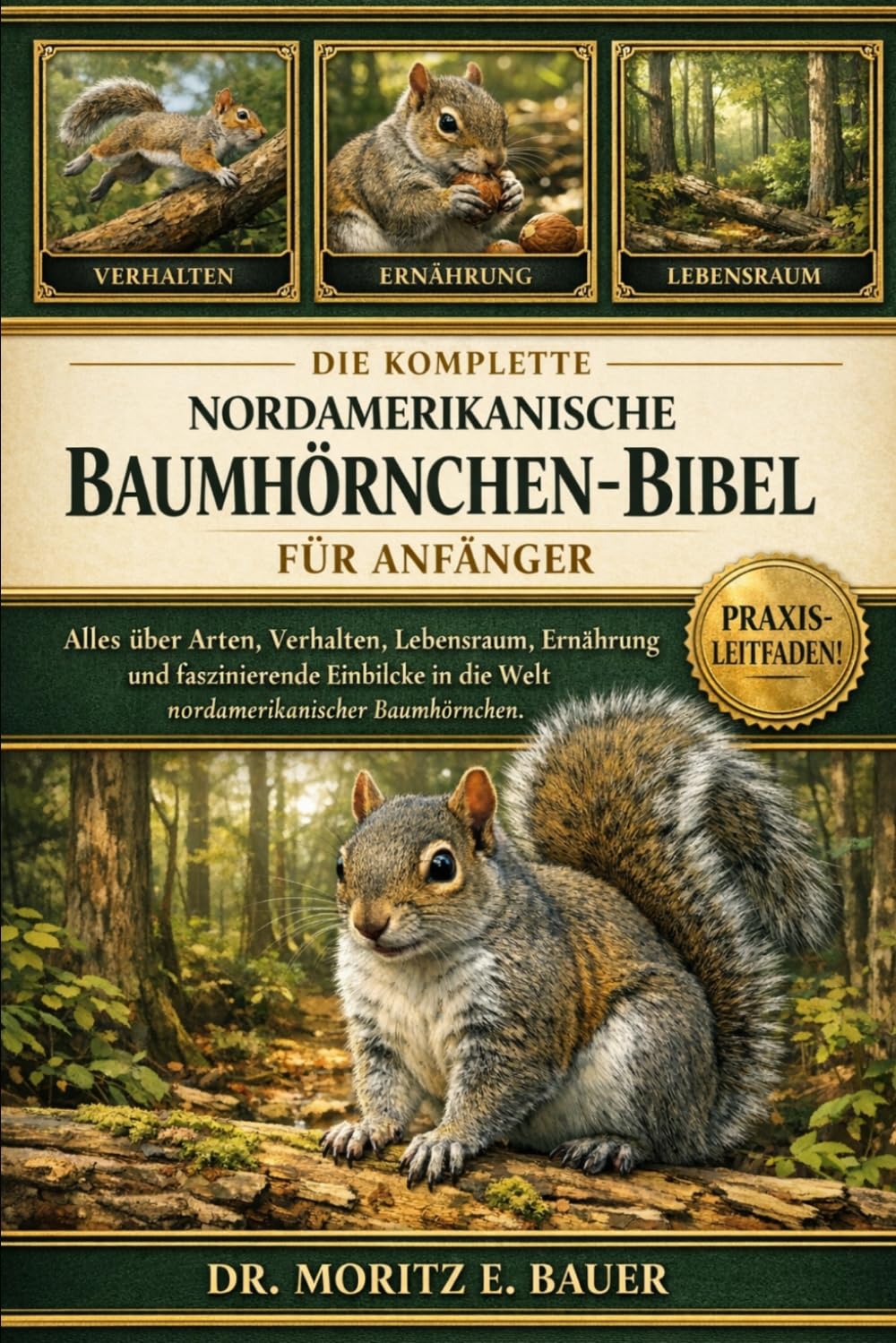DIE KOMPLETTE NORDAMERIKANISCHE BAUMHÖRNCHEN-BIBEL FÜR ANFÄNGER: Alles, was Sie über nordamerikanische Baumhörnchen wissen müssen: Arten und Verhalten....wichtiges Wissen für Anfänger und Liebhaber
