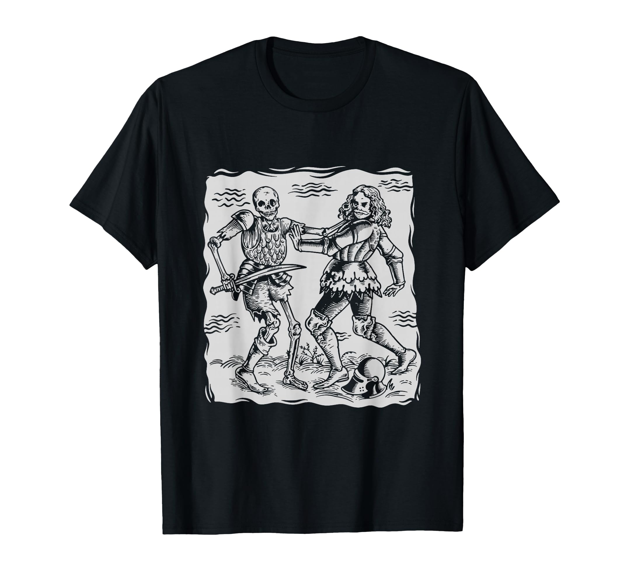 Medieval sword fighting traditions and tournaments HEMA T-Shirt