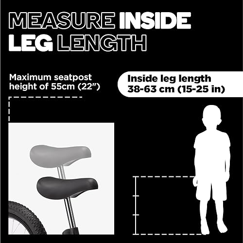 Miniatura 5 de Bicicleta de equilibrio Bixe: para niños grandes de 4, 5, 6, 7, 8 y 9 años - Bicicleta deportiva de entrenamiento sin pedales | Rueda de 16 pulgadas