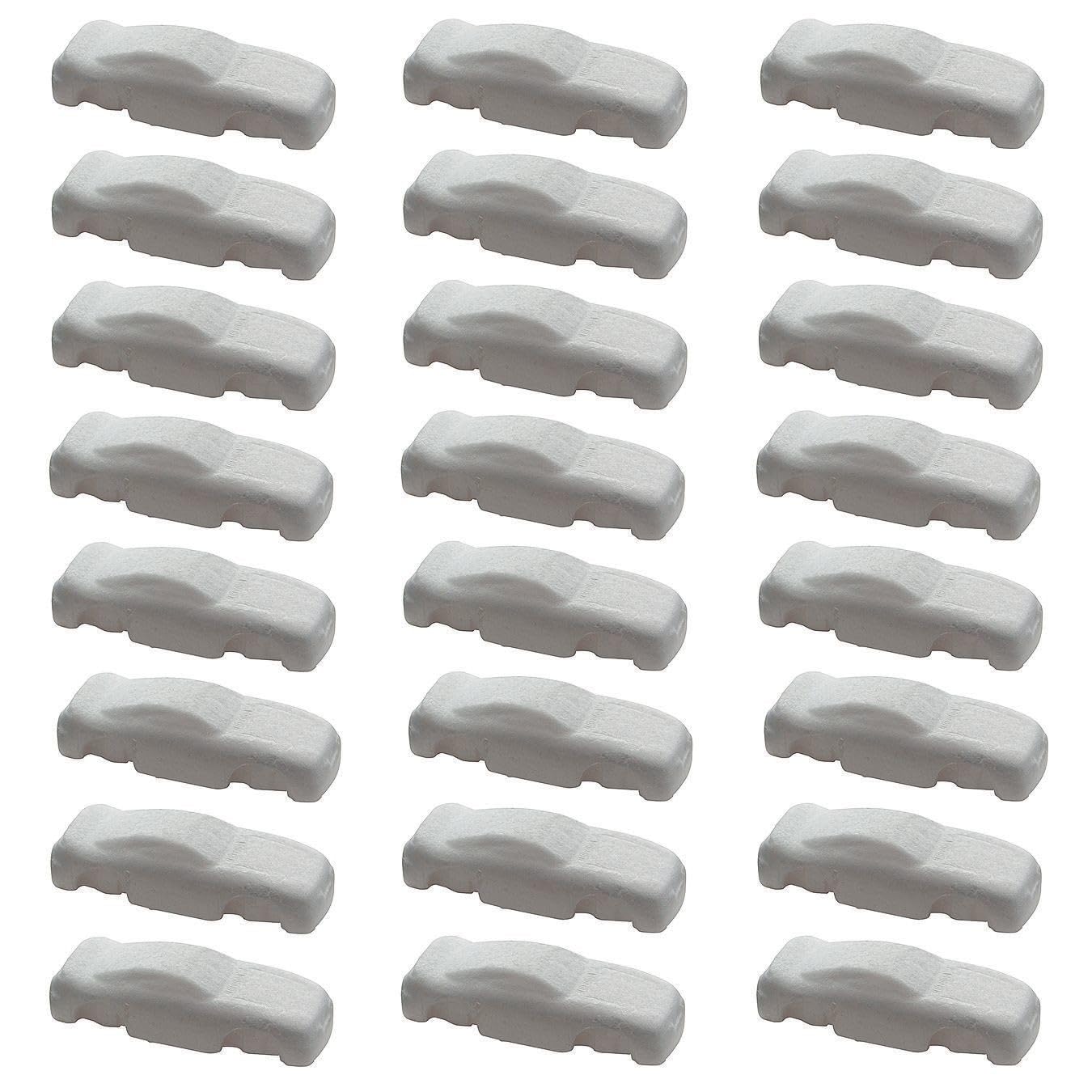 S&S Worldwide Foam Race Car - Pack of 24 Unfinished Cars, 7.5" x 2.5", Ideal for Kids' Custom Painting Fun