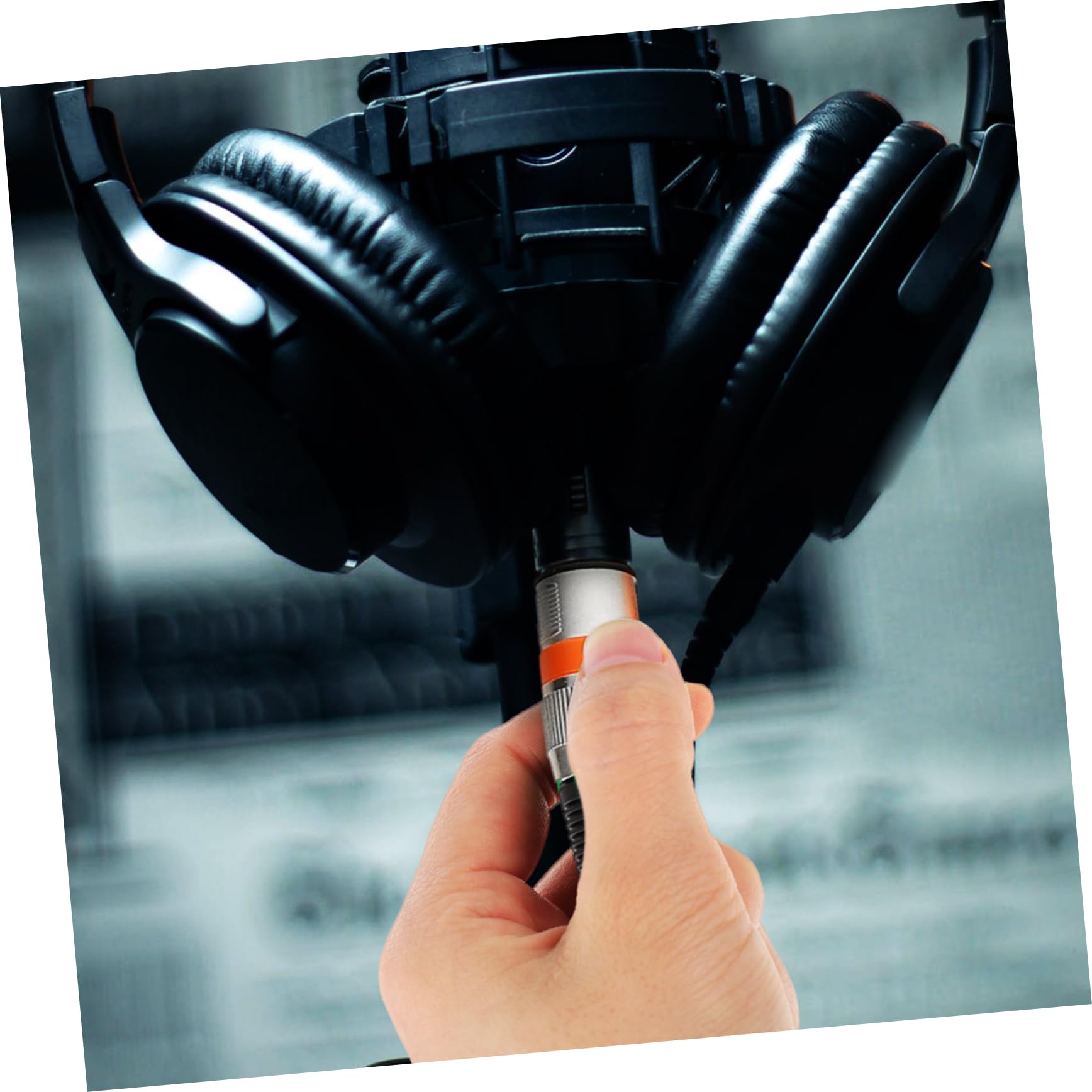 Angoily Cavo Xlr per Microfono Maschio Femmina, 5 Pezzi da 1m, Rame e Pvc, Collegamento Flessibile per Feste e Occasioni Festive