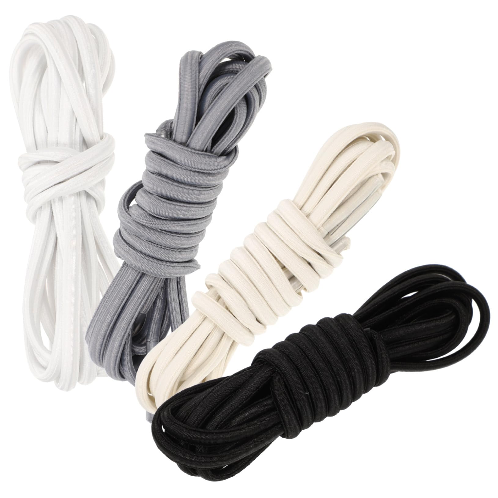 LIFKOME 20paia Stringhe Elastiche Per Scarpe Regolabili Per Sneakers e Scarpe Facili Usare e Adatte Per e Adulti
