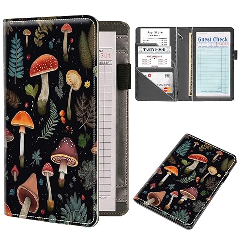 Vista 92 de Organizador de libro de servidor, libros de servidor de mariposa azul intermitente para camarera, organizador de libro de camarera de cuero Mariposa