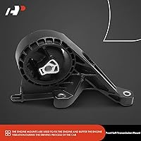 Vista 3 de A-Premium Juego de 4 soportes de motor y montaje de transmisión compatibles con Chevrolet Cruze 2011-2016, Cruze Limited 2016 y Buick Cascada