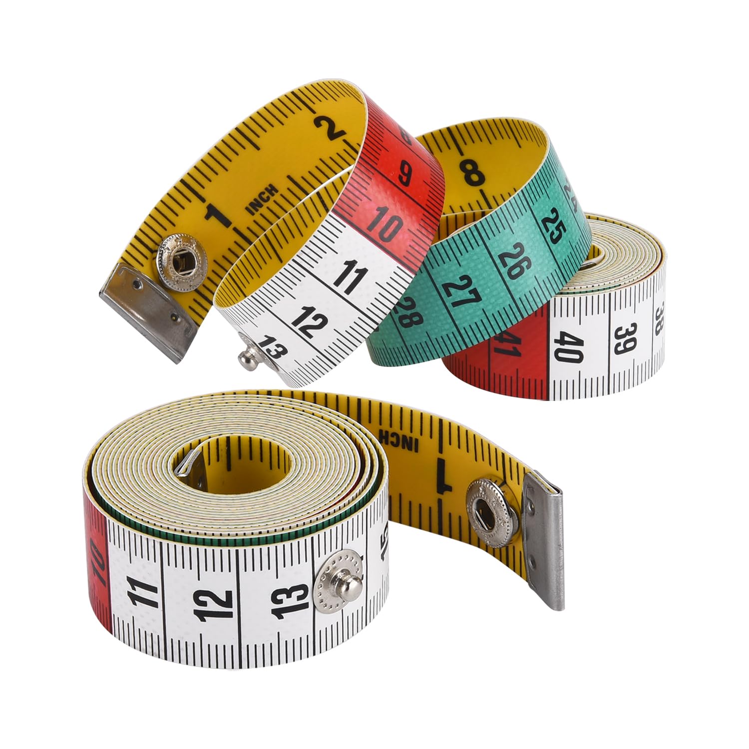 12 Metro Da Sarto Morbidi 150cm | Doppia Scala CM E Pollici | Per Cucito E Misurazioni Corpo | 6 Colori - Foto 8