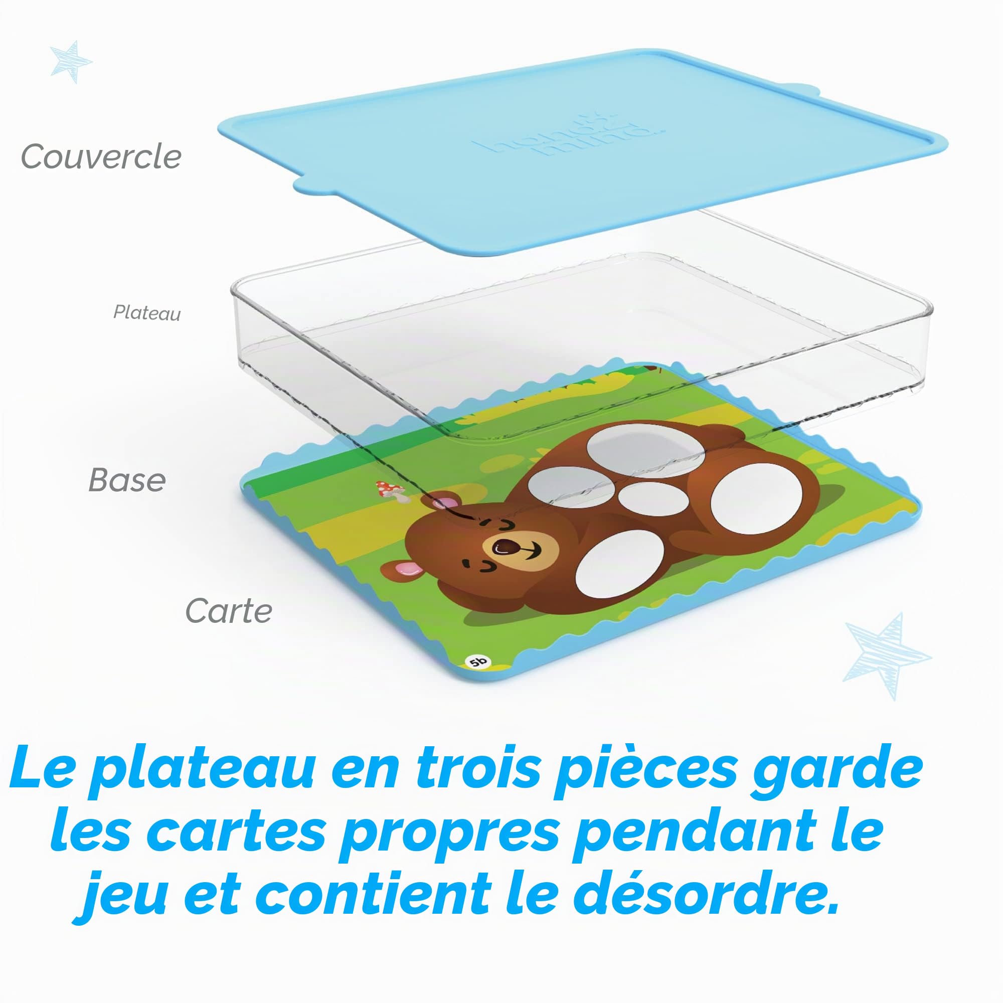 Plateau sensoriel à créer soi-même de Learning Resources, matériel de jeu avec petites pièces, jouets pour la motricité fine à partir de 3 ans, maîtrise des ciseaux, jouets d’ergothérapie