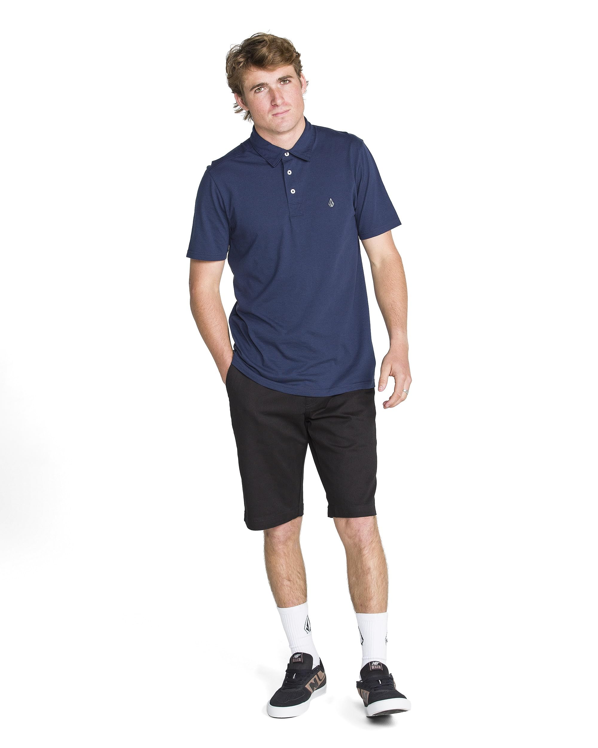 Volcom V Monty - Pantaloncini Chino - Pantalones Cortos Informales Unisex Adulto