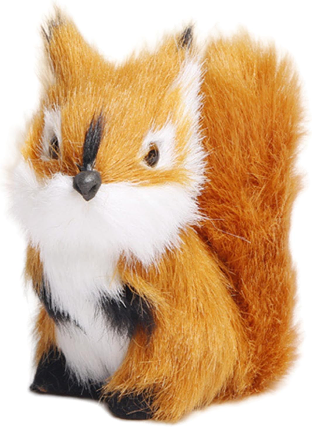 Plush Squirrel Doll - Soft Plush Squirrel Figure for Children Cuddly Toy Decoration Figure Collectable Item for Women Men Teenagers Boys Girls Adults Plush Toy for