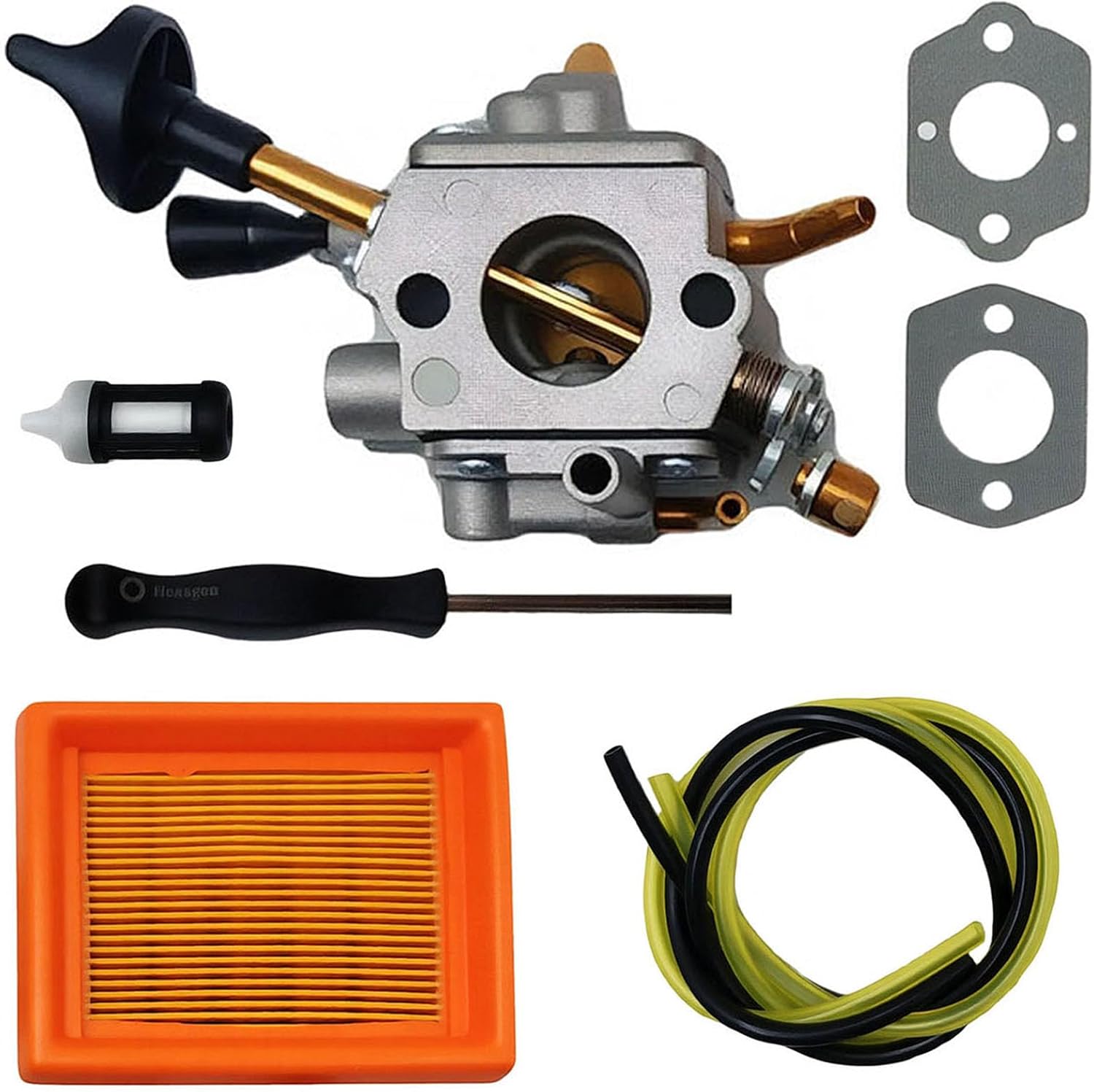 42831200601 4283-120-0601 Carburetor Kit for STIHL BR800 BR800X BR800CE Leaf Blower - Air Filter Set Fit