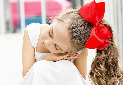 Miniatura 9 de DEEKA 20 pinzas de cocodrilo multicolor de 6 pulgadas hechas a mano para niñas pequeñas