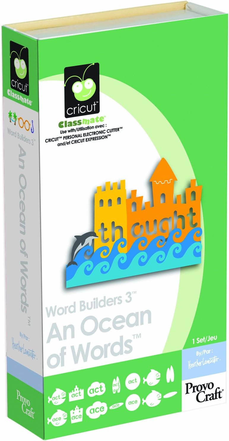 Cricut Classmate Cartridge, Word Builders 3 an Ocean of Words