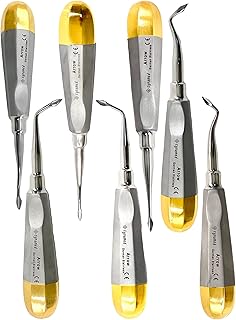 New Premium German Steel Bernard Dental Root TIP Elevator DISTAL Spade Set of 7