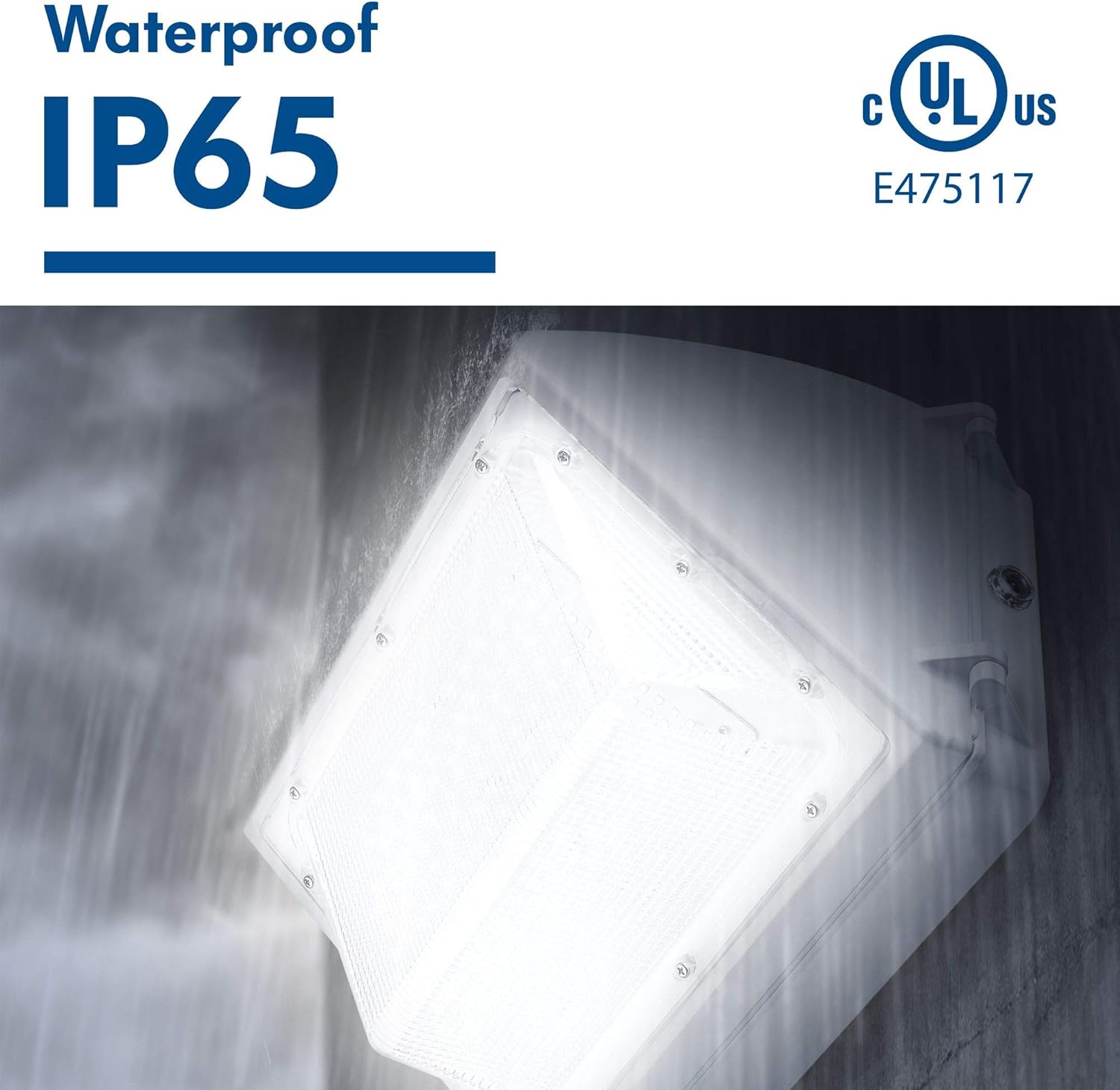 Nеw Prоduсt Hyperikon 90W LED Wall Pack White with Photocell, 300 Watt Hip Equivalent, 5000K, UL Listed