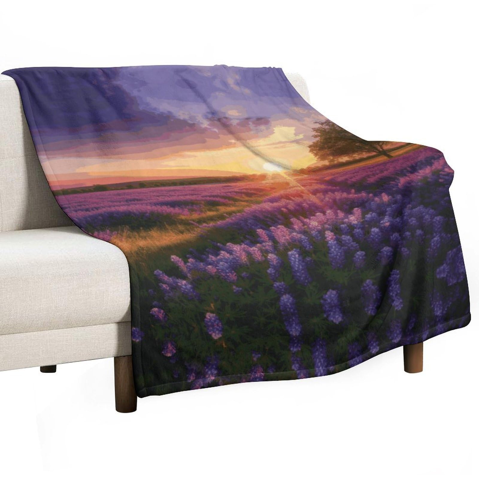 Couverture polaire douce pour vos soirées cocooning sur le canapé