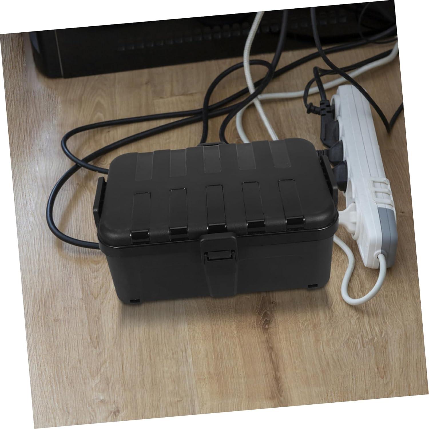 DOITOOL Garden Power Supply Protector Weatherproof Cord Cover Outdoor Extension Cord Material Easy Install for Home Patio