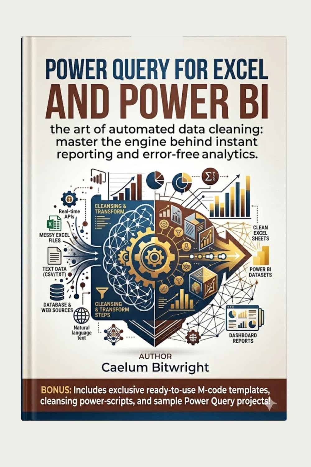 Power Query for Excel and Power BI: The Art of Automated Data Cleaning: Master the Engine Behind Instant Reporting and Error-Free Analytics (The Caelum Protocol)