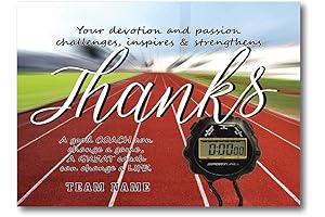 TRACK Coach Appreciation Gift, Thank You Present, Sign 8x10 PHOTO print, Quote...