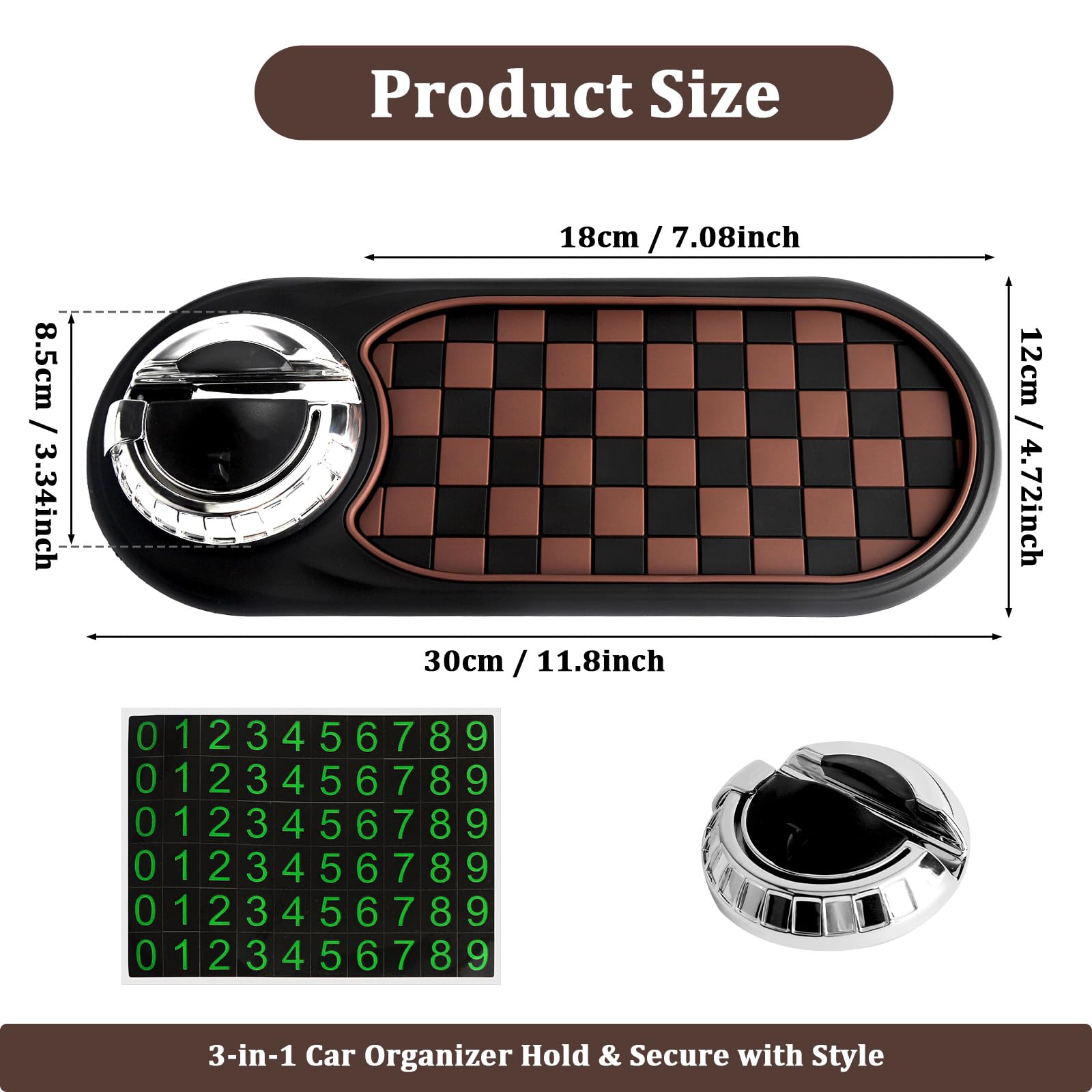 WEISIPU Multifunction Car Anti-Slip Mat Auto Phone Holder Car Stand Anti Skid Pad Non Slip