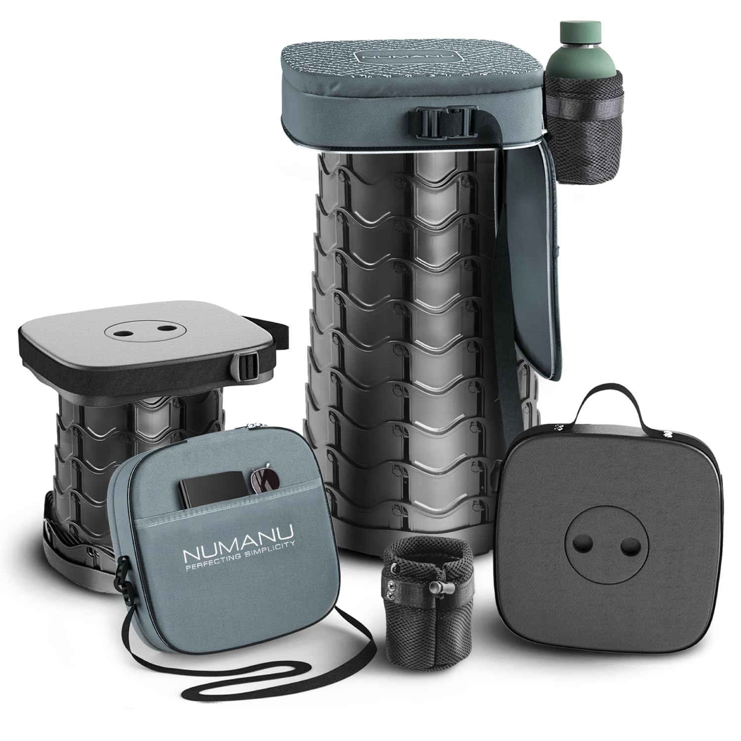 2025 Upgraded Collapsible Stool & 3-IN-1 Carry Bag / Seat Cushion - Foto 5