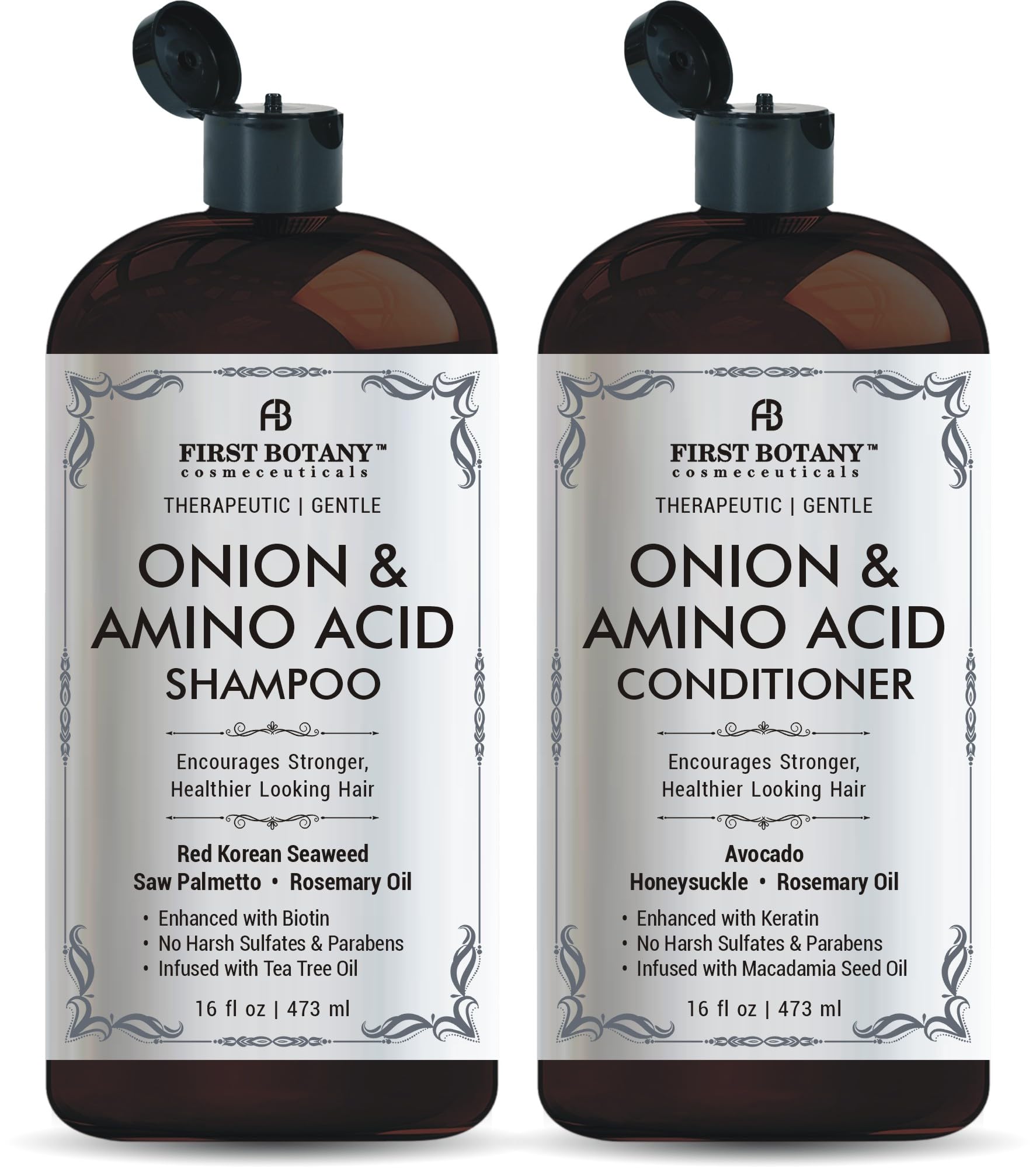Amazon.com : Onion & Amino Acid Shampoo and Conditioner Set – Hair