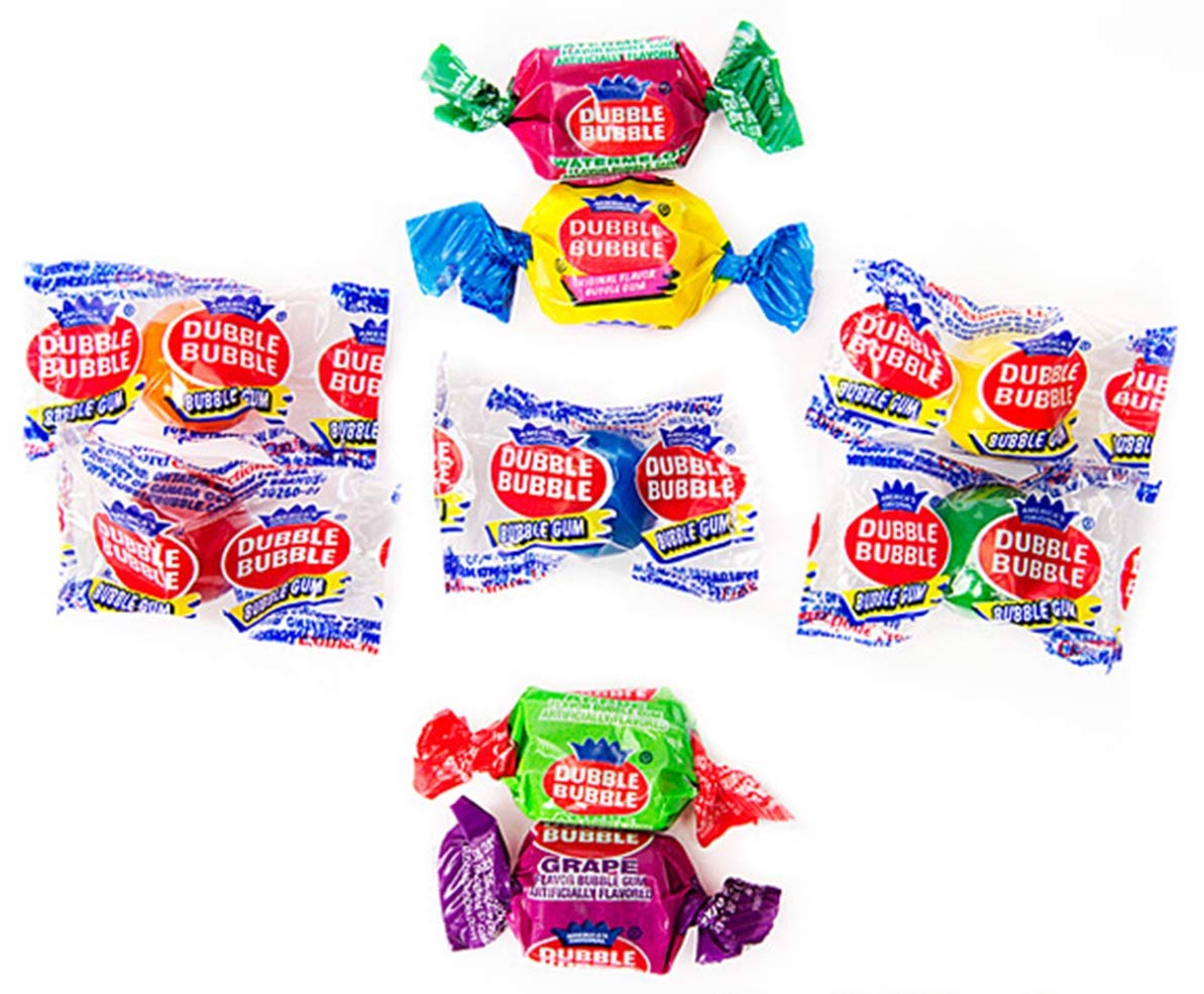 Amazon.com: Dubble Bubble Bubble Gum Fun Favorites Mix, piezas