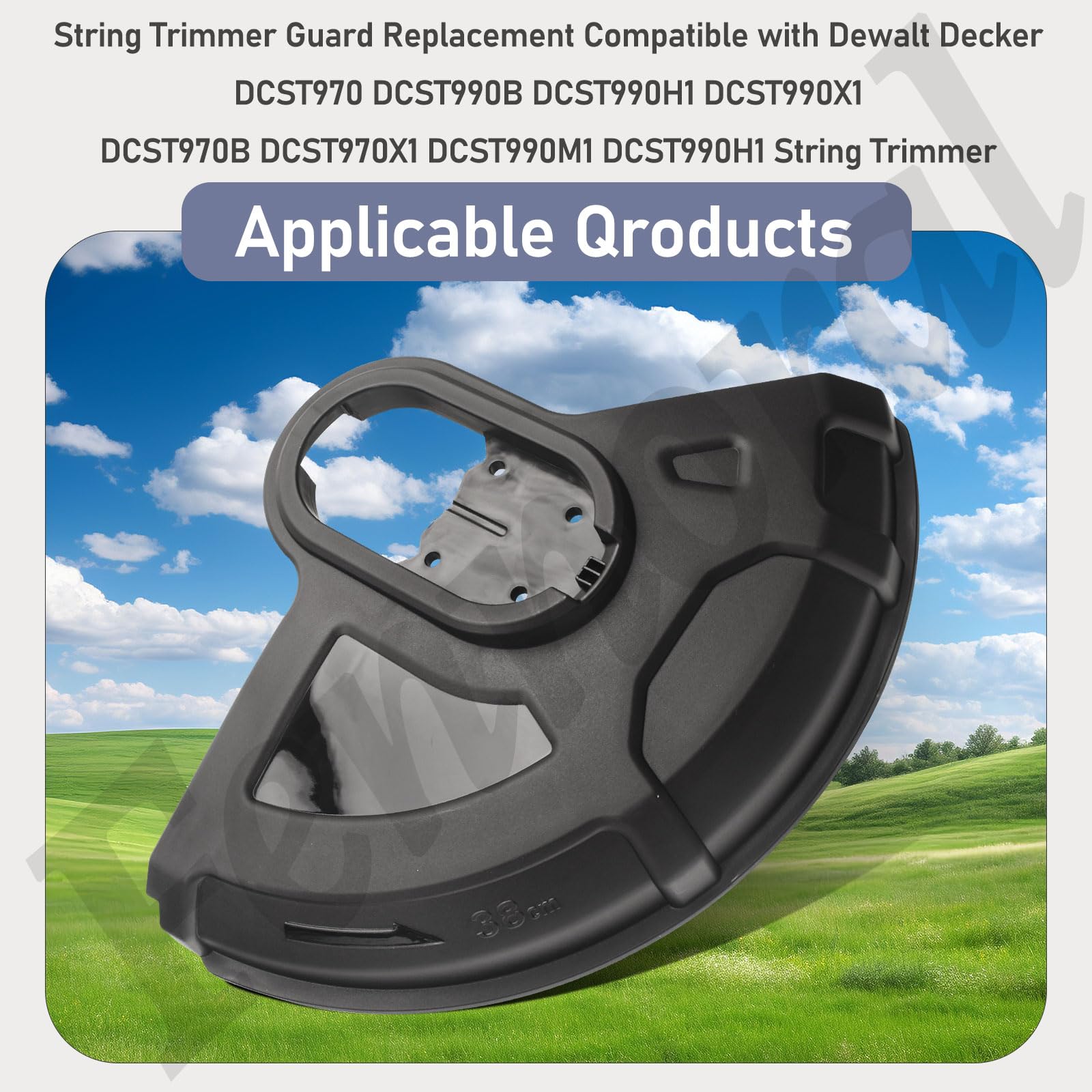 N512929 - Protector de cuerda de repuesto compatible con Dewalt Decker DCST970 DCST990B DCST990H1 DCST990X1 DCST970B DCST970X1 DCST990M1 DCST990H1