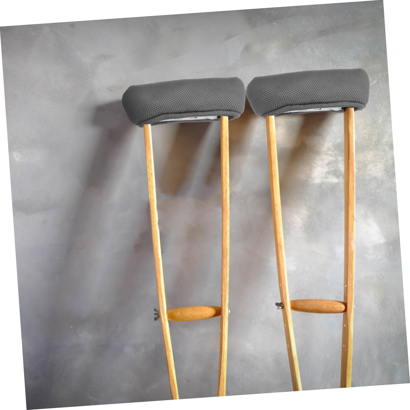 Healvian 1par Almohadillas De Axila Resistentes Al Desgaste Para Muletas Funda Portátil y Cómoda De Protección y Transpirable Para Uso Diario