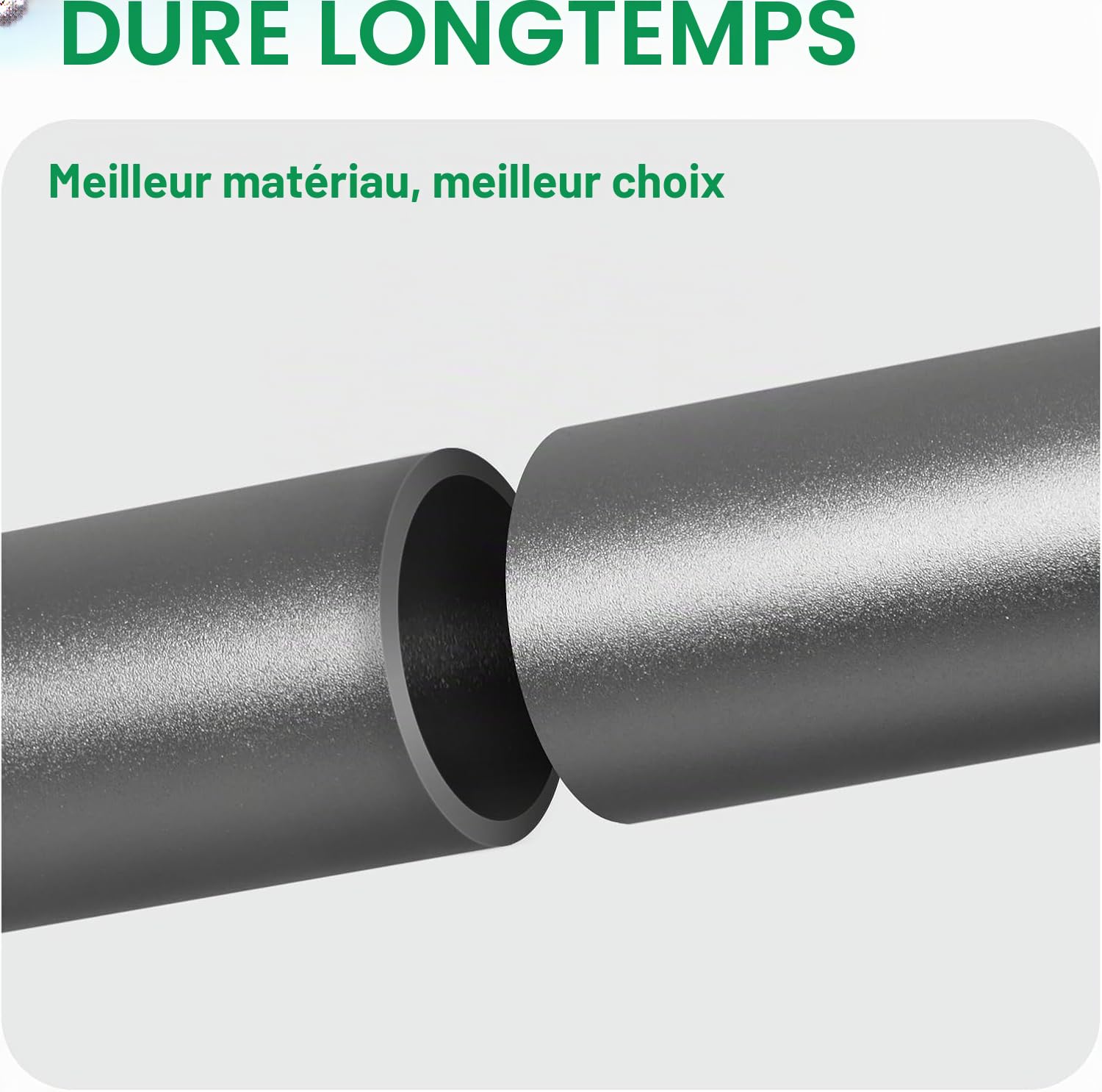 Tuyau de rechange à dégagement rapide compatible pour aspirateur Dyson V15 V11 V10 V8 V7, pièce d'accessoires de 73cm pour nettoyage à domicile et bureau, gris