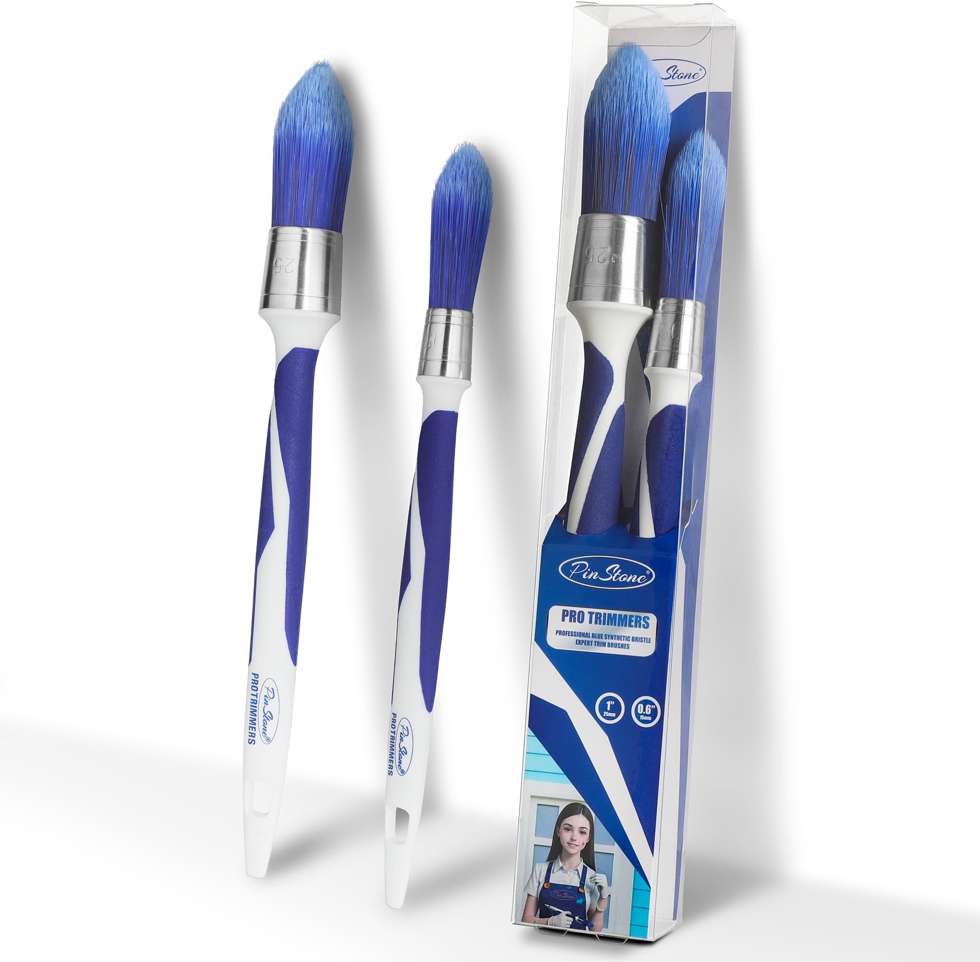 Cling On! Oval Paint Brush O35 for Chalk Paint and all