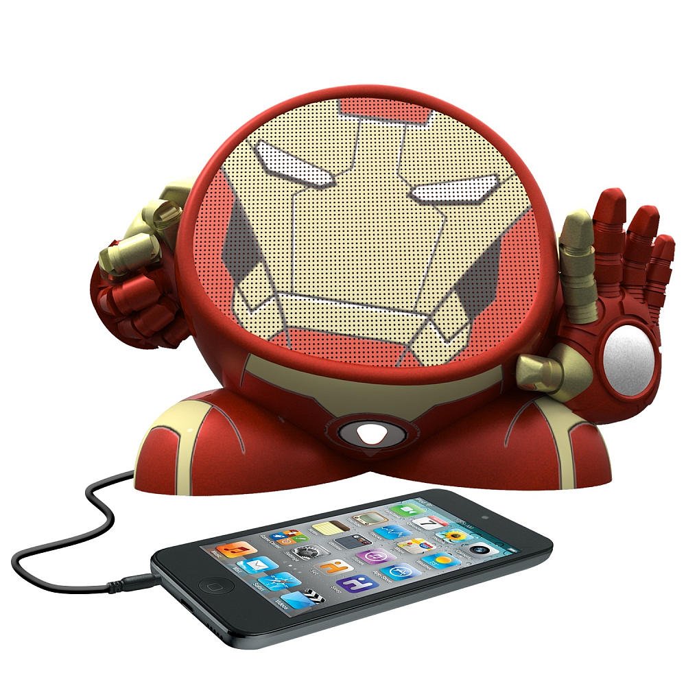 Amazon.co.jp: Avengers Iron Man充電式文字スピーカー、mr-m662 