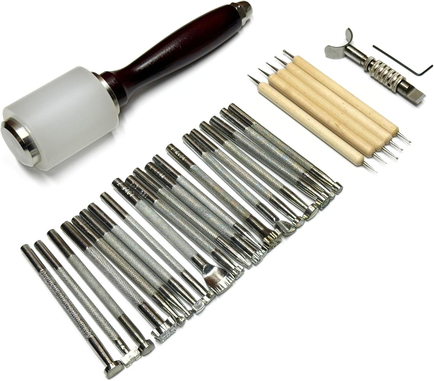 25 Piece Stamping and Carving Tool Set