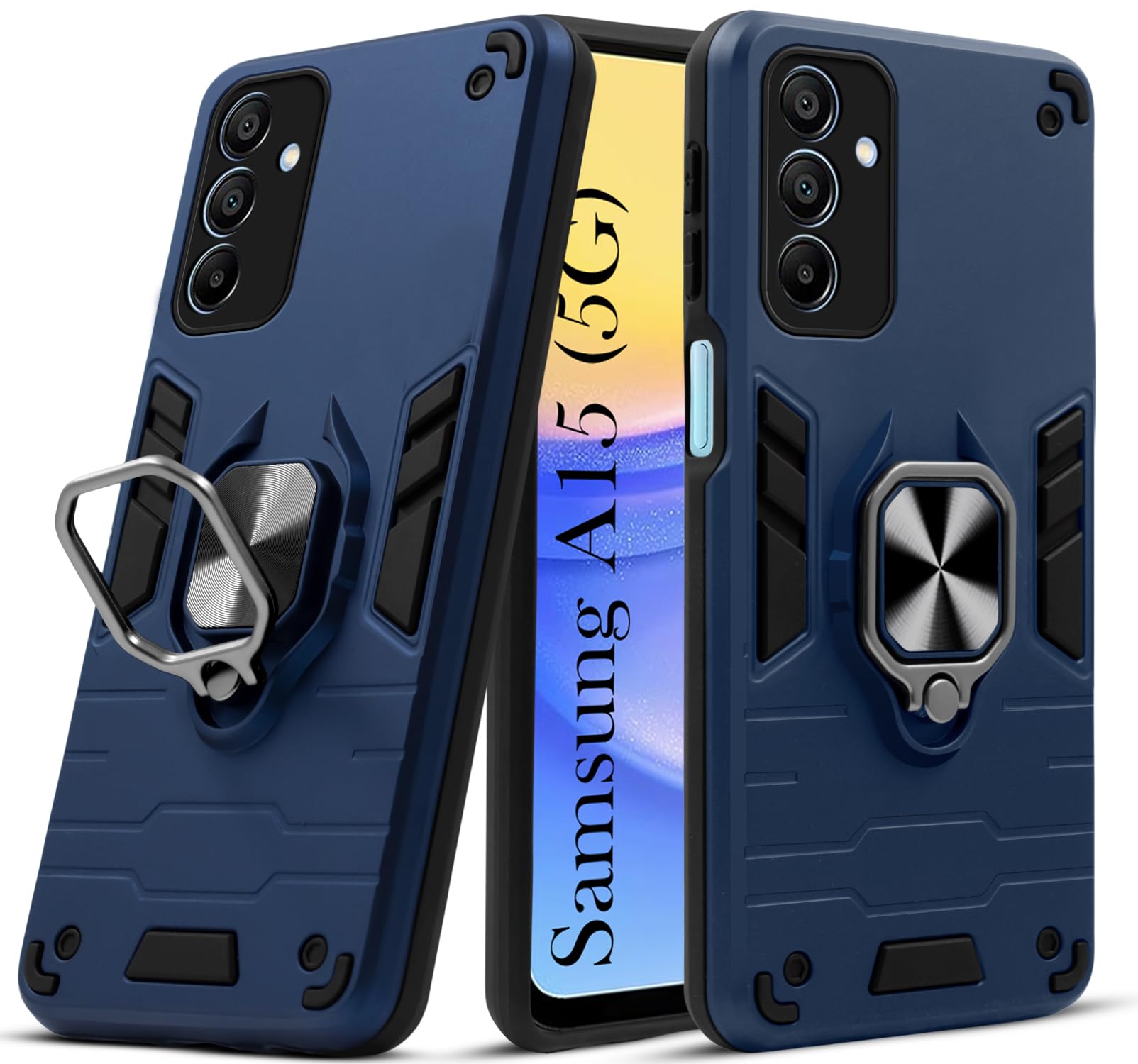 Jkobi Back Cover Case for Samsung Galaxy A15 5G (Shockproof Polycarbonate Dual Layer Hybrid Armor |Robust Blue) (B0D3944BJ2) Amazon Price History, Amazon Price Tracker