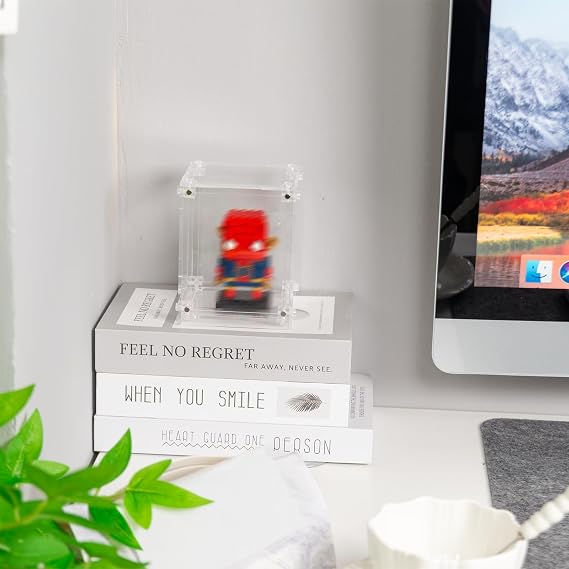 Clear Acrylic Display Case Compatible with LEGO BrickHeadz Series