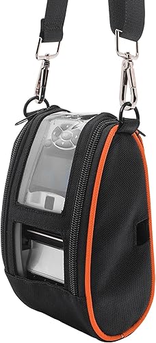 ACTIVERGE Para Zebra QLN220 & ZQ610 Estuche de transporte portátil para impresora térmica con correa para el hombro Naranja