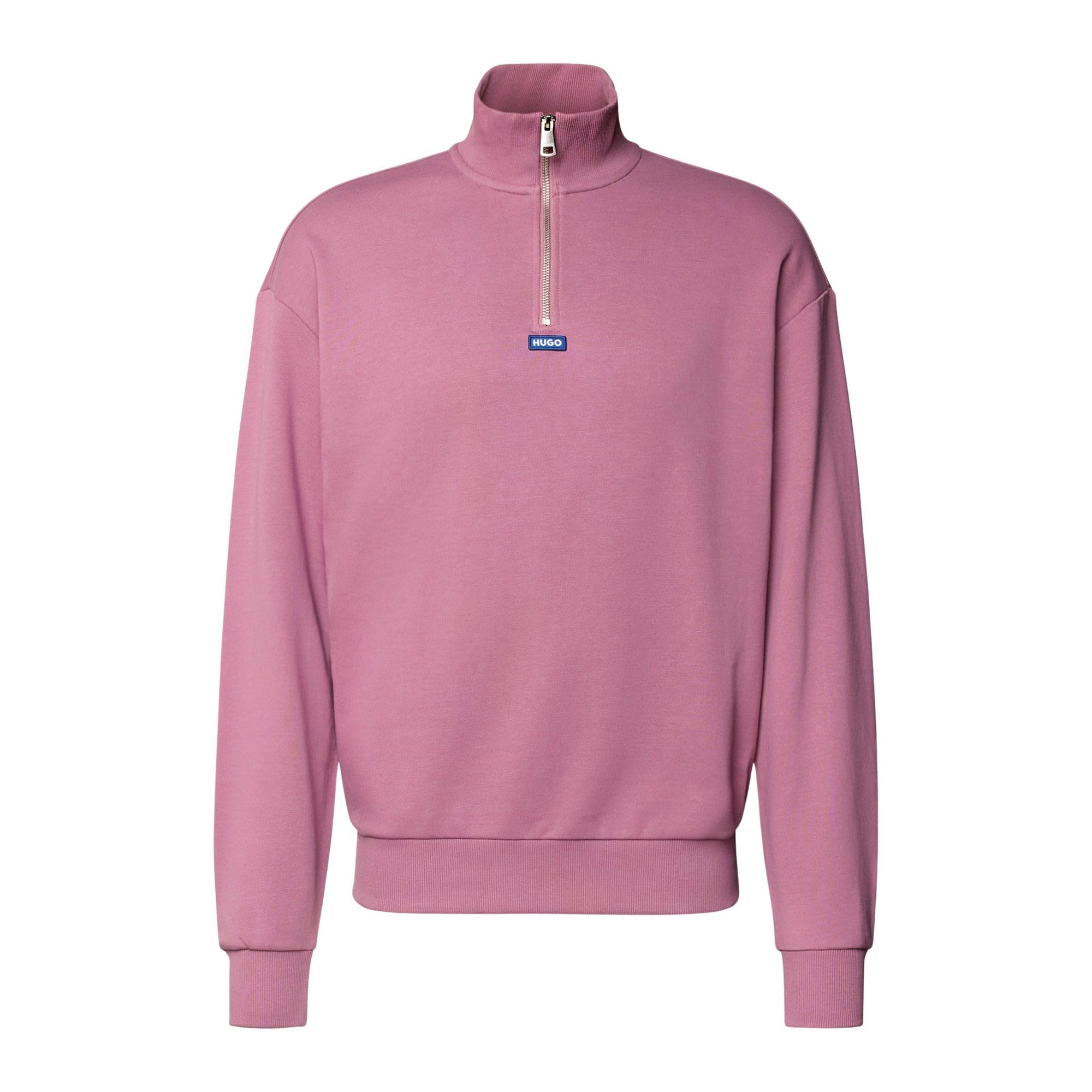 Hugo Men's Dark Pink Neeler Sweatshirt, Xl