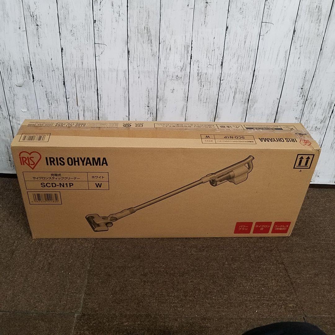 Amazon | アイリスオーヤマ スティッククリーナー SCD-N1P-W ホワイト