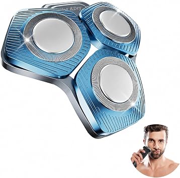 SH71/50 Shaving Heads Compatible with Philips Shavers, Blue