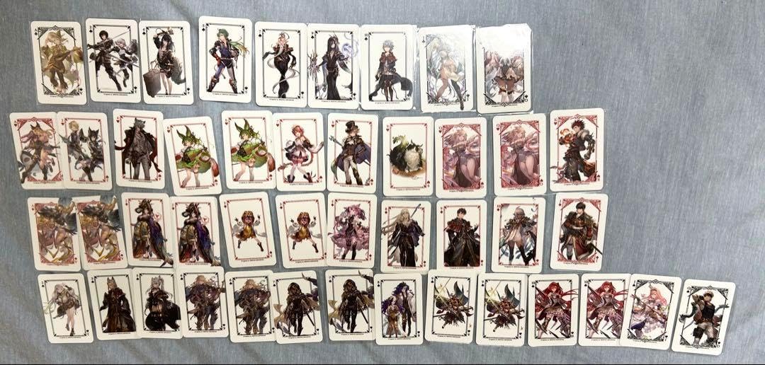 グラブル グラサイキッチン 特典 トランプ 4周年 コンプ コンプセット