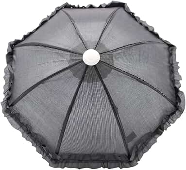 Amazon.com: Mardi Gras Spot Black Decorative Umbrella with