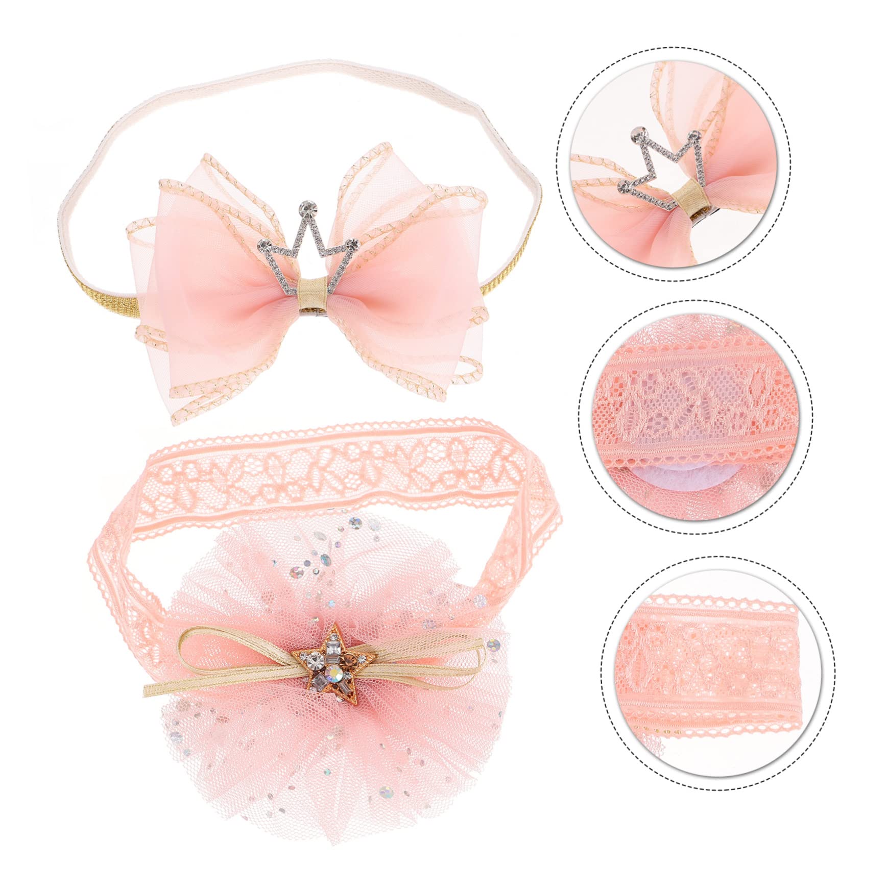Abaodam 10 Pcs Accessorio Dei Della Fascia Fascia Per La Testa Fasce Per Fasce Del Bambino Per Infantile Fasce Per Il Bambino Della Ragazza Del